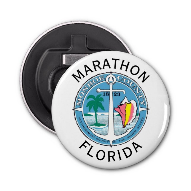 Marathon - Florida Keys Flaschenöffner (Vorderseite)