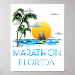 Marathon Florida Poster
