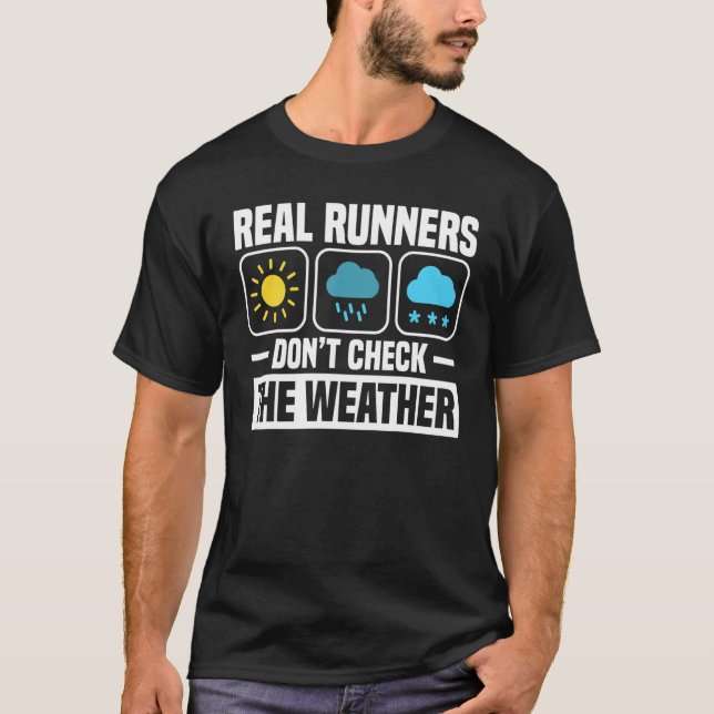 Marathon-Laufschuhweg Laufen Spikes Cross T-Shirt (Vorderseite)