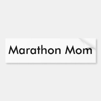 Marathon-Mama-Autoaufkleber Autoaufkleber
