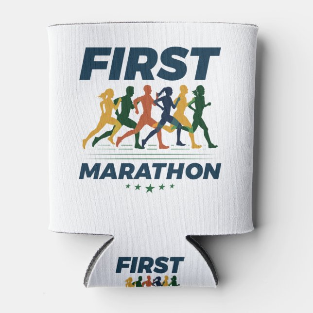 Marathon Marathonläufer Dosenkühler (Vorderseite)