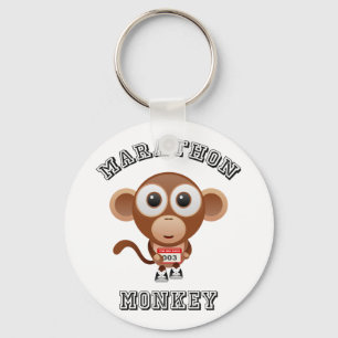 Marathon Monkey Schlüsselanhänger