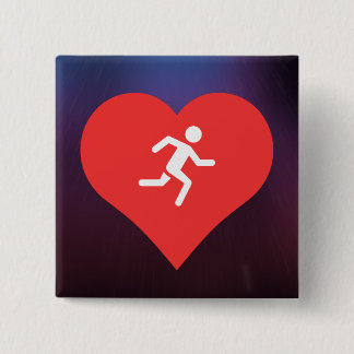 Marathon-Piktogramm Button