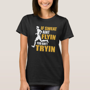 Marathon Racer Sprint Runner Athlete Running Race T-Shirt
