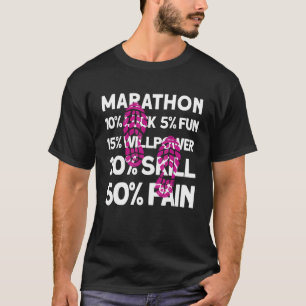 Marathon-Rennstrecke T-Shirt