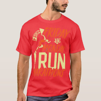 Marathon-Runner-Bühnen Gewinner des Rennens Gesche T-Shirt