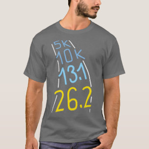 Marathon Runner Geschenk 5 k 10 k T-Shirt