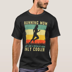 Marathon Runner Krasse Mama Trainer Beste Laufende T-Shirt