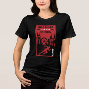 Marathon Runner London 26,2 Tri-Blend Shirt