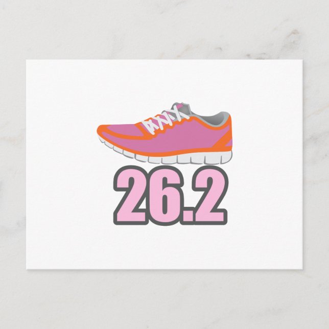 MARATHON RUNNER POSTKARTE (Vorderseite)