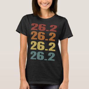 Marathon Runner Retro 26 2 Meilen T-Shirt