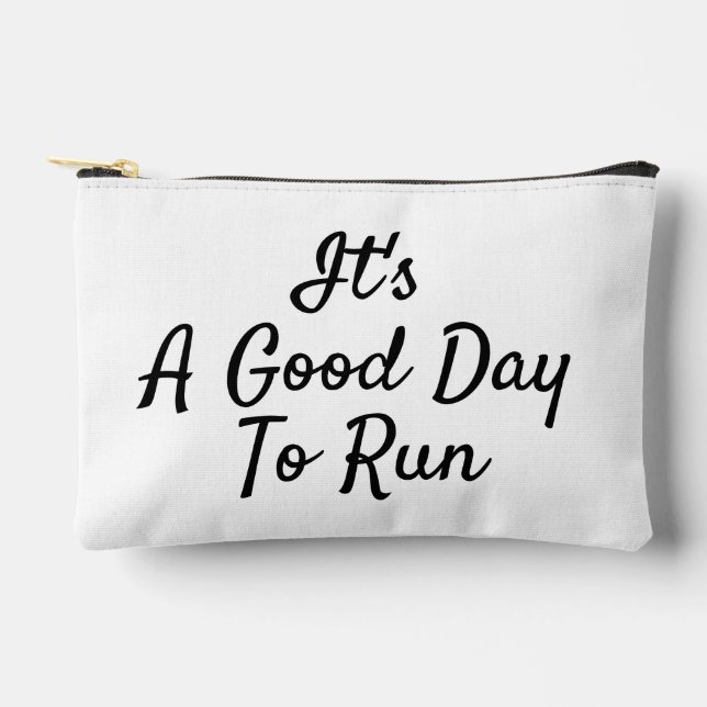 Marathon-Running Geschenke Runner Quote Sprichwort Zubehörtasche (Vorderseite)