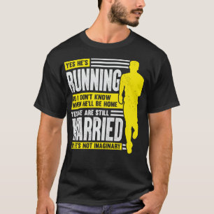 Marathon Running Runners Ehefrau Geschenk T-Shirt
