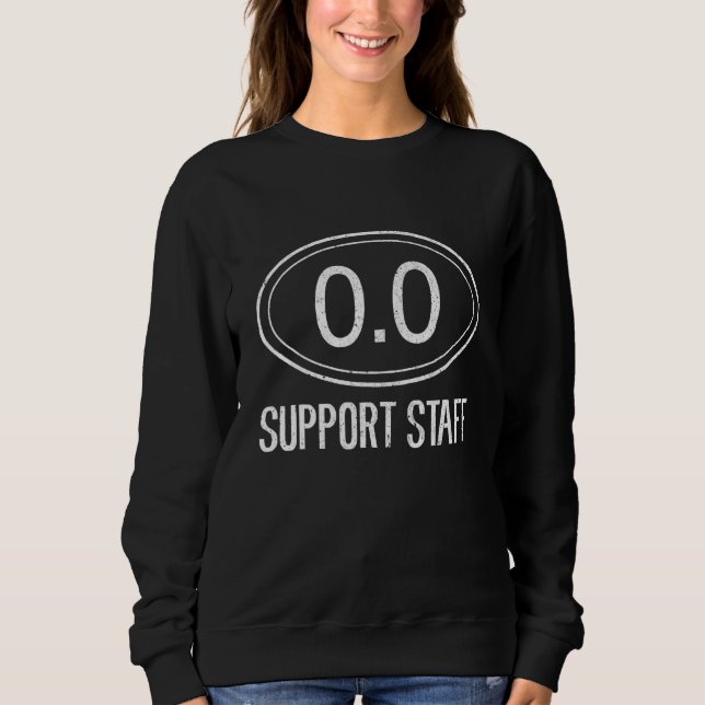 Marathon Support Mitarbeiter 0 0 Circle Marathonlä Sweatshirt (Vorderseite)