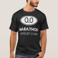 Marathon-Support-Mitarbeiter für den Zuschauer und