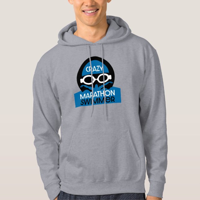 Marathon Swimmer Hoodie (Vorderseite)