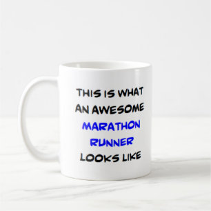 Marathonläufer, phantastisch kaffeetasse