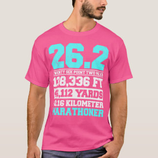 Marathonläufer-Wettläufer-Fußball-Rennen T-Shirt