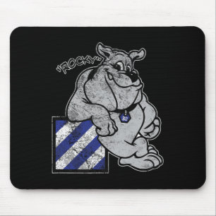 Marauder 3. Infanterieabteilung Rocky The Bulldog Mousepad