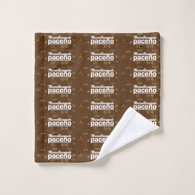 Maravillosamente paceño (Gant de toilette)