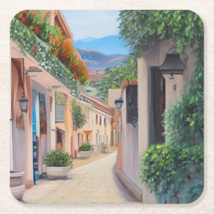 Marbella Altstadt Rechteckiger Pappuntersetzer