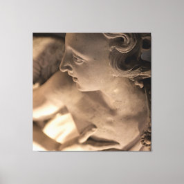 Marbella Engel Skulptur Kunst Leinwanddruck