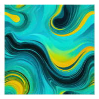 "Marbella" Gelbe Wirbel Waves