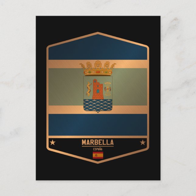 Marbella Postkarte (Vorderseite)