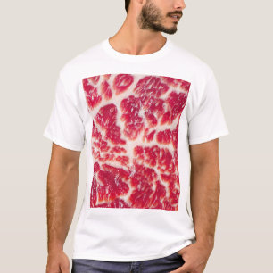 Marbellbeef Steak Texture Closeup T-Shirt