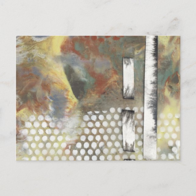 Marbile Pixel II Postkarte (Vorderseite)