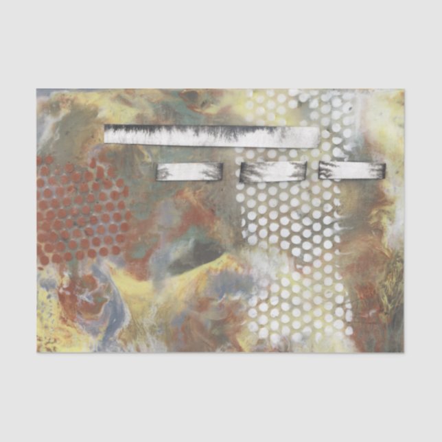 Marbile Pixel II Seidenpapier (Vorderseite)