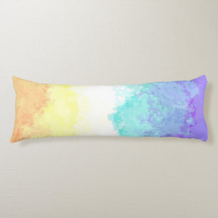 Marbile Wirbel Boho Abstrakt Genderfaun Pride Flag Seitenschläferkissen