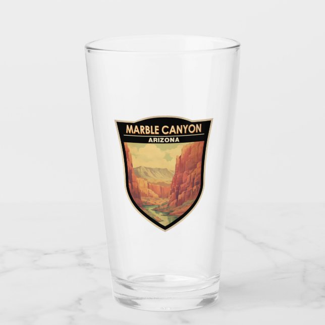 Marble Canyon Arizona Kunst, Dichtung und Musik Vi Glas (Vorderseite)
