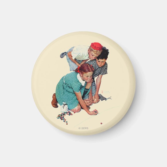 Marble Champion Magnet (Vorne)