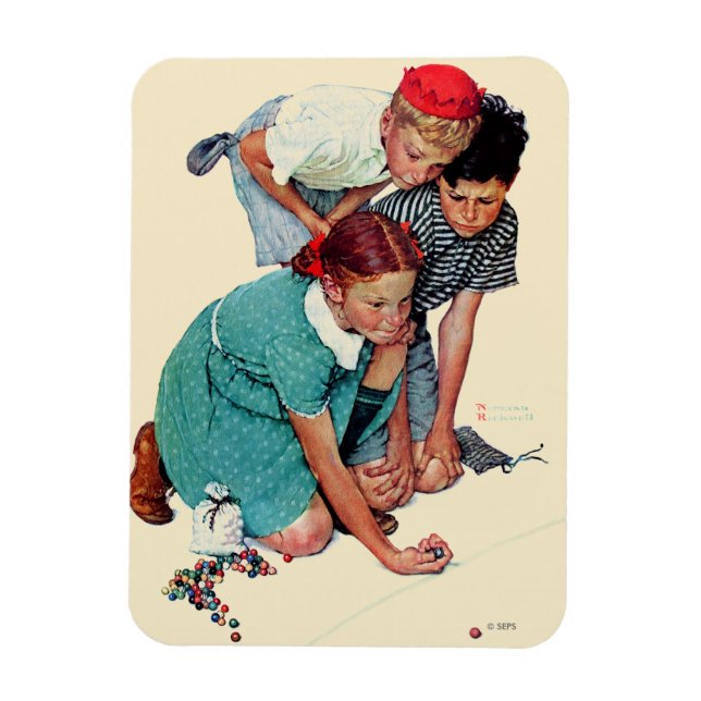 Marble Champion Magnet (Vertikal)