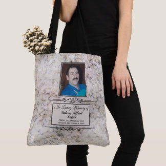 Marble Custom Memorial Keepake Tasche