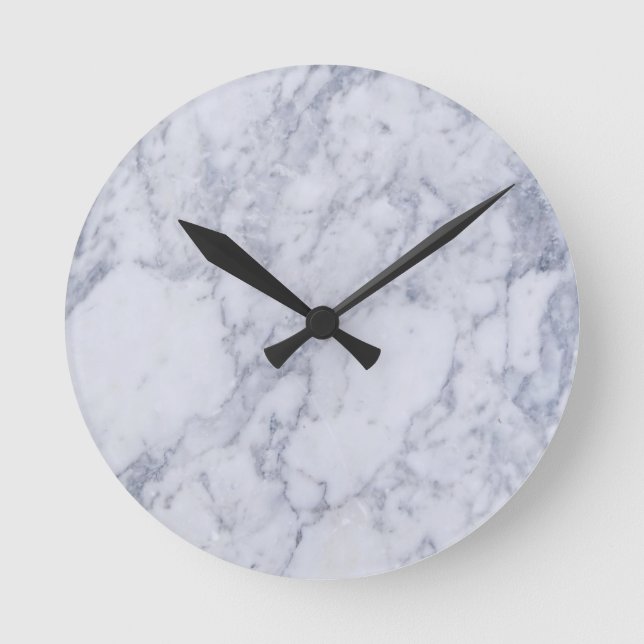 Marble Finish Clock Runde Wanduhr (Vorderseite)