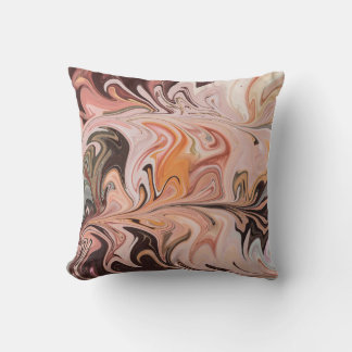 Marble Forms – Pink & Beige Soft Marble Kissen