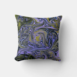 Marble Forms – Violet & Gold Mystic Energy Kissen