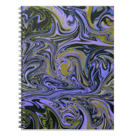 Marble Forms – Violet & Gold Mystic Energy Notizblock