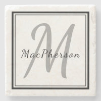 Marble für Personalisierten Monogramm