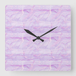 MARBLE GALAXY  QUADRATISCHE WANDUHR