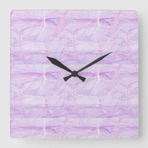 MARBLE GALAXY QUADRATISCHE WANDUHR