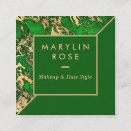 MARBLE KUSTOMIZBAR QUADRATISCHE VISITENKARTE