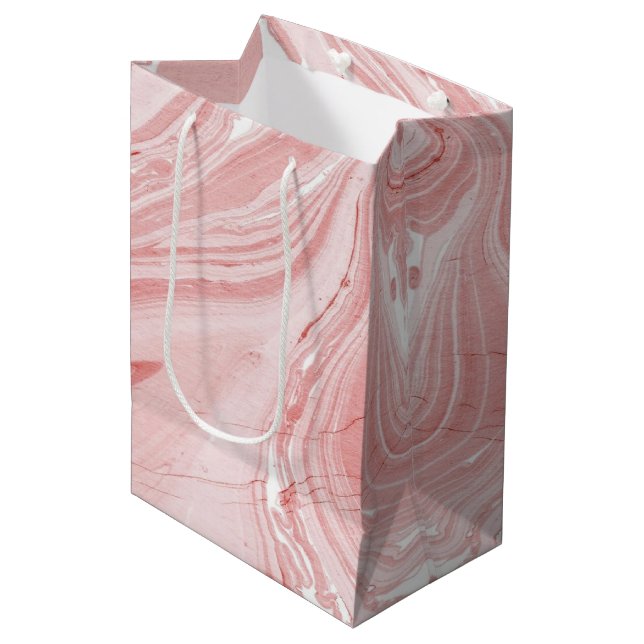 Marble Mittlere Geschenktüte (Vorderseite Schrägansicht)