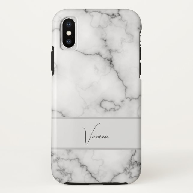 Marble-Musterpersonalisierung Case-Mate iPhone Hülle (Rückseite)