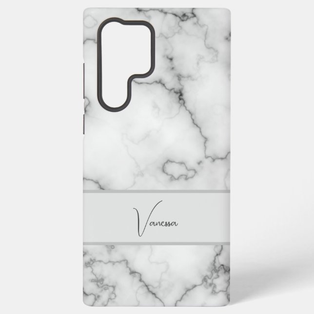 Marble-Musterpersonalisierung Samsung Galaxy Hülle (Rückseite)