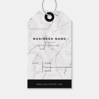 Marble Pattern Bekleidungskollektion Preis Hang Ta Geschenkanhänger