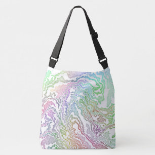 Marble Rainbow Tragetaschen Mit Langen Trägern