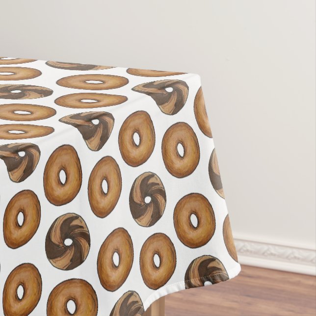 Marble Rye Schlicht Bagels Frühstück Brunch NYC De Tischdecke (Beispiel)